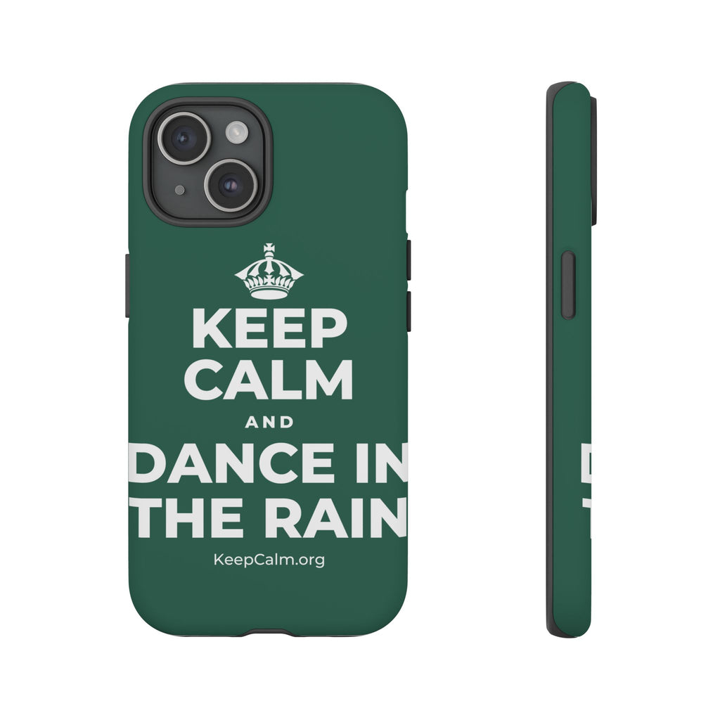 KEEP CALM AND DANCE IN THE RAIN Phone Case