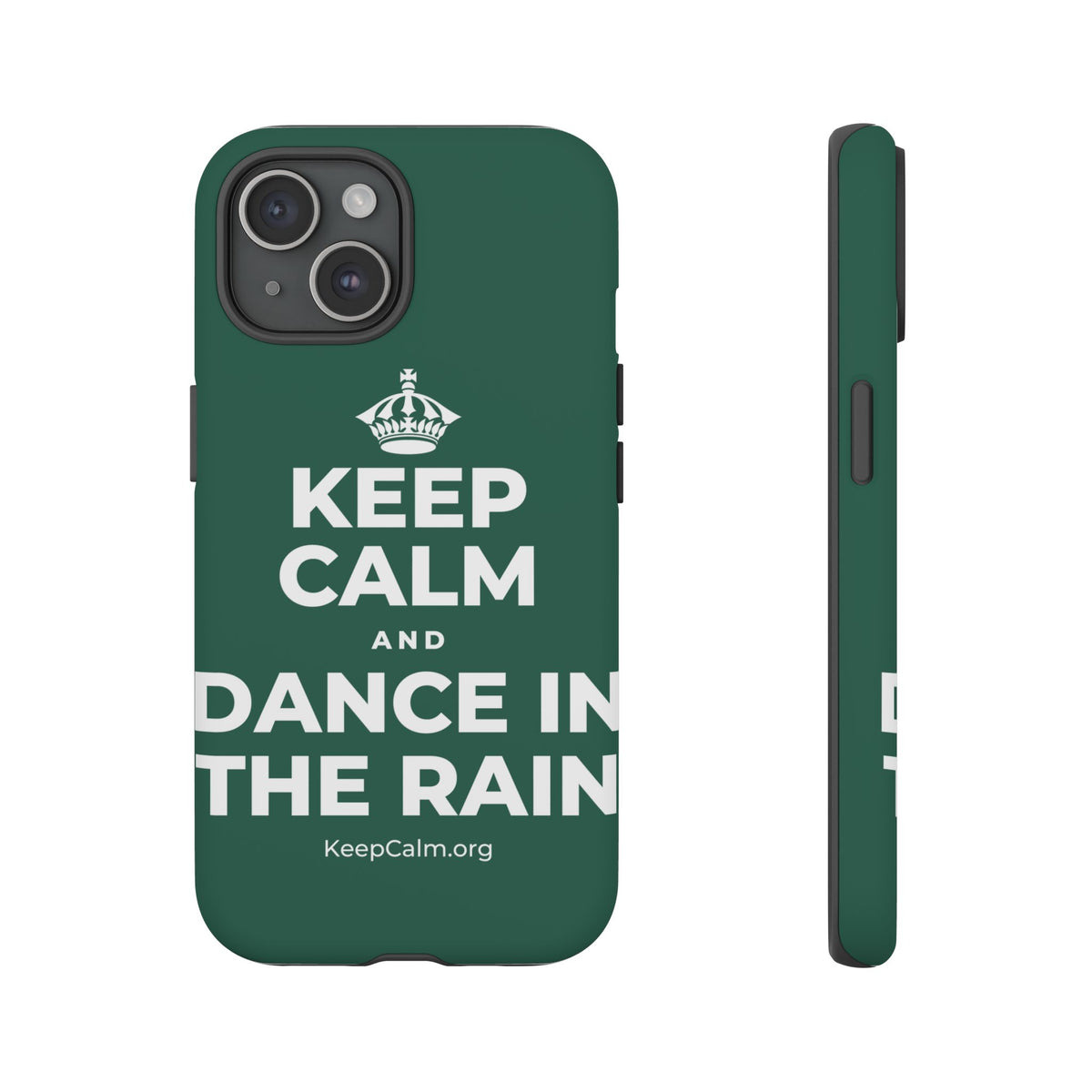 KEEP CALM AND DANCE IN THE RAIN Phone Case