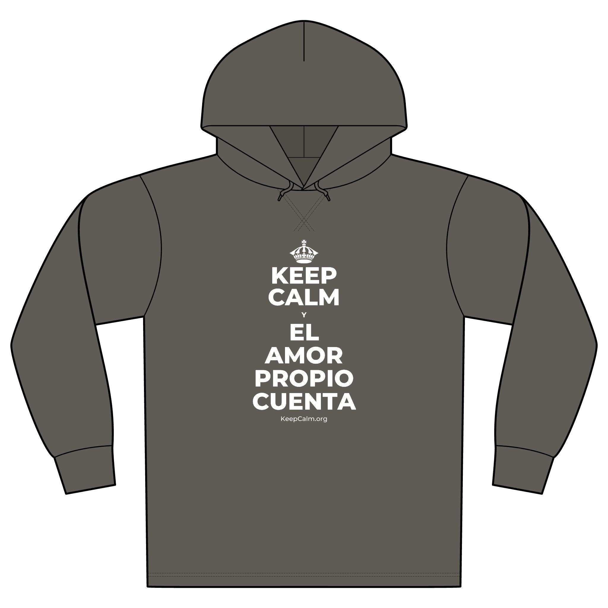KEEP CALM Y EL AMOR PROPIO CUENTA Organic Hoodie Tee