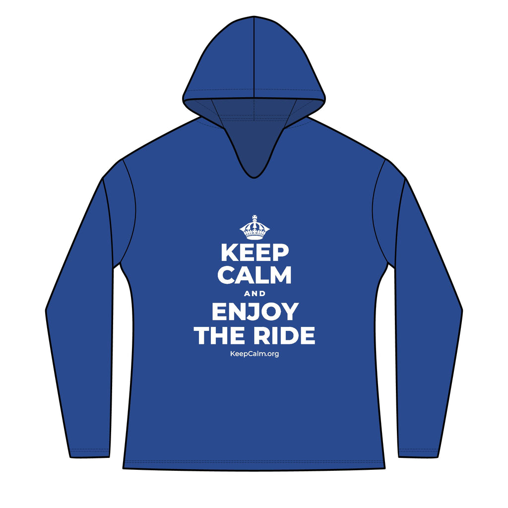 KEEP CALM AND ENJOY THE RIDE Women's Long Sleeve Hoodie