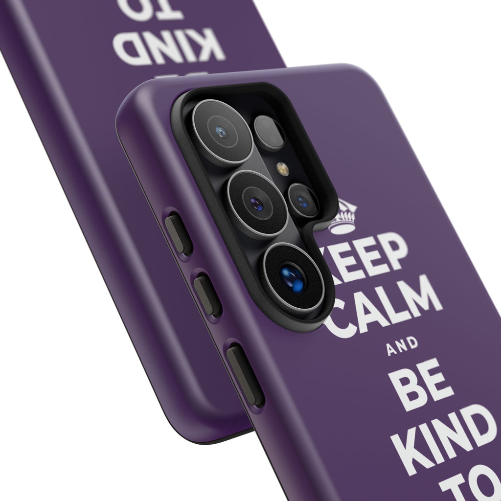 KEEP CALM AND BE KIND TO THE NEW KID Phone Case