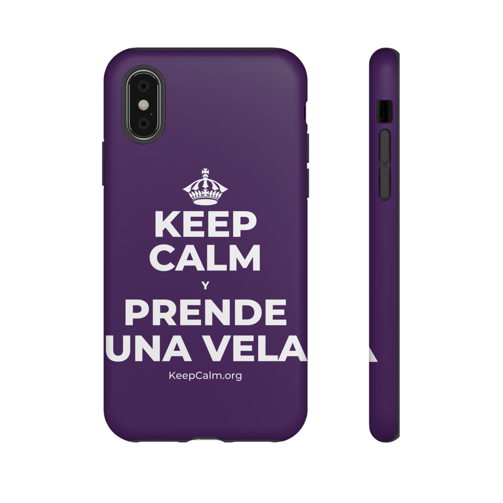 KEEP CALM Y PRENDE UNA VELA Phone Case