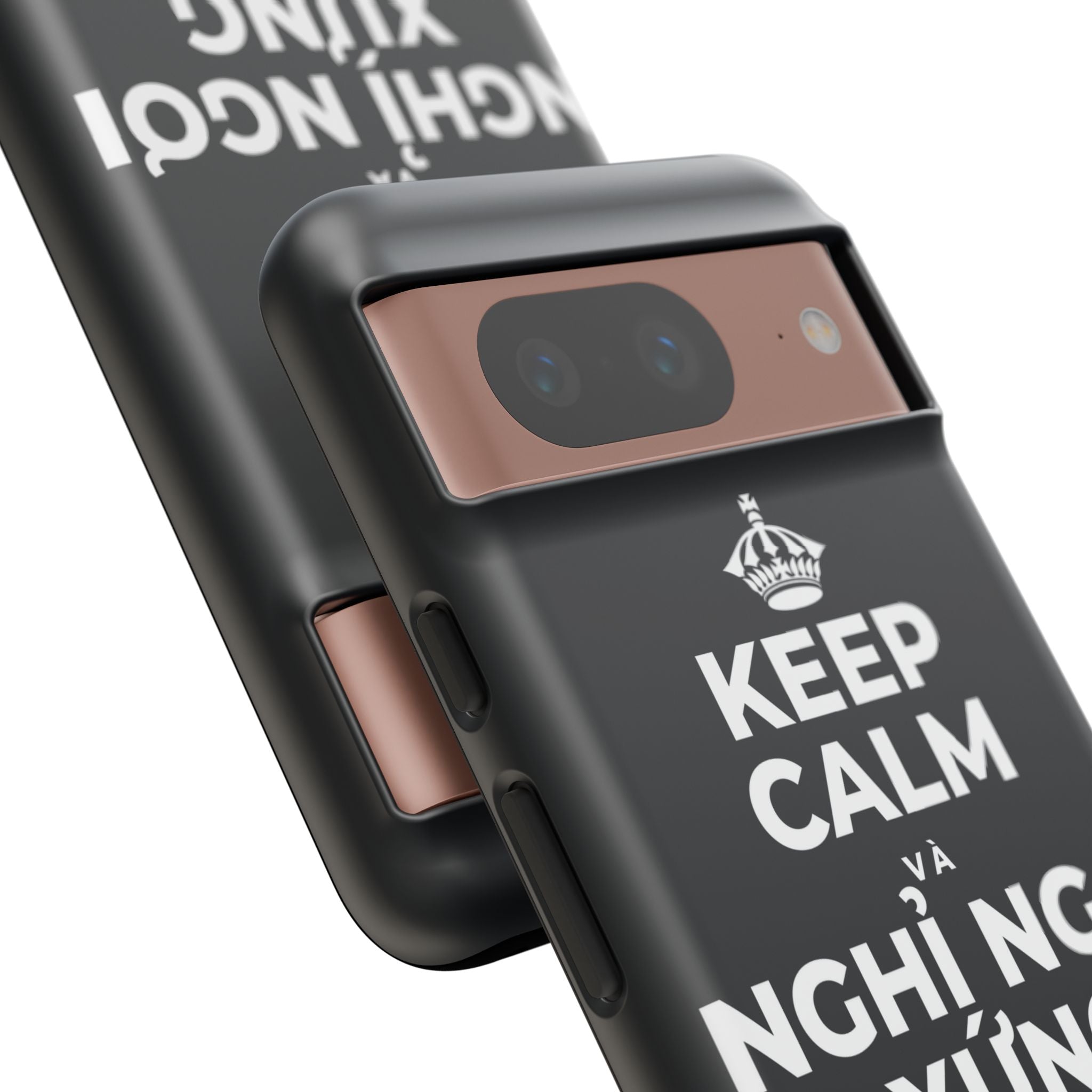 KEEP CALM VÀ NGHỈ NGƠI XỨNG ĐÁNG CỦA BẠN Phone Case (Dark)