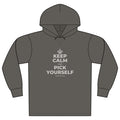 KEEP CALM AND PICK YOURSELF Organic Hoodie Tee