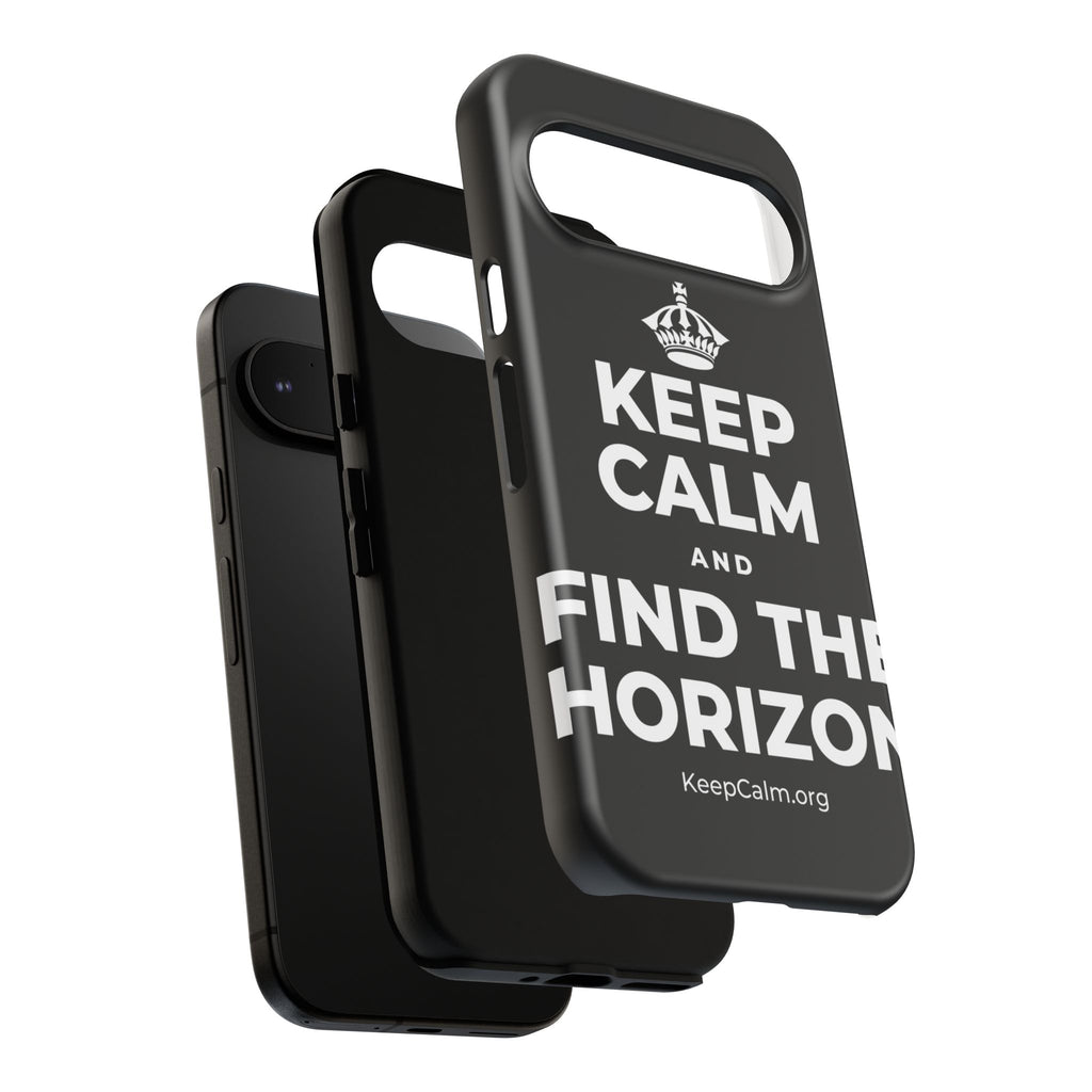 KEEP CALM AND FIND THE HORIZON Phone Case