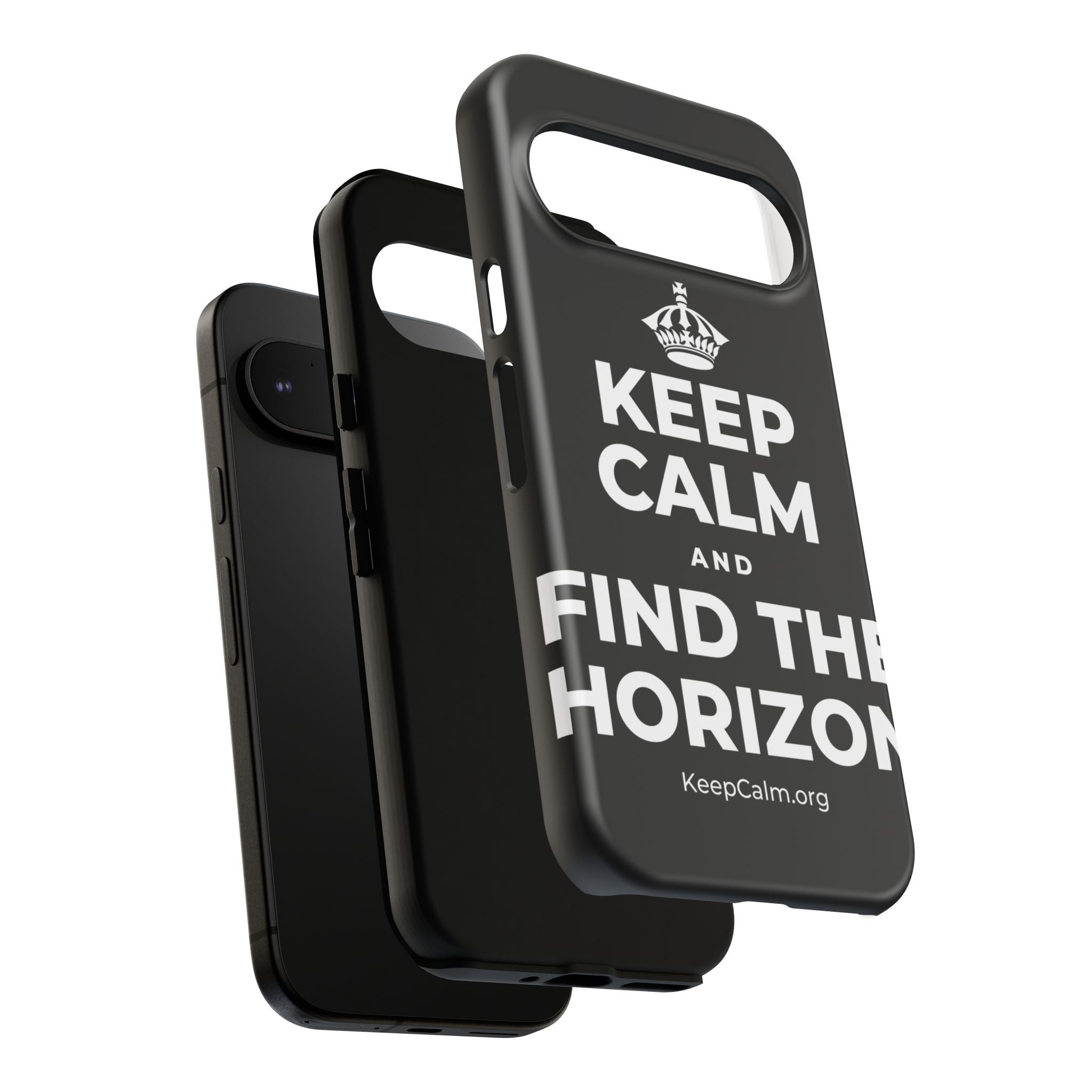 KEEP CALM AND FIND THE HORIZON Phone Case