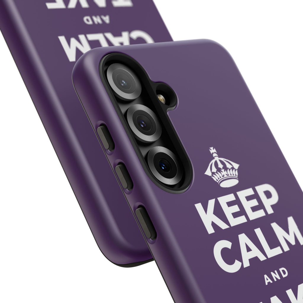 KEEP CALM AND TAKE THE LEAP Phone Case