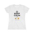 KEEP CALM AND 🐝 😄 Women's Tri-Blend Tee