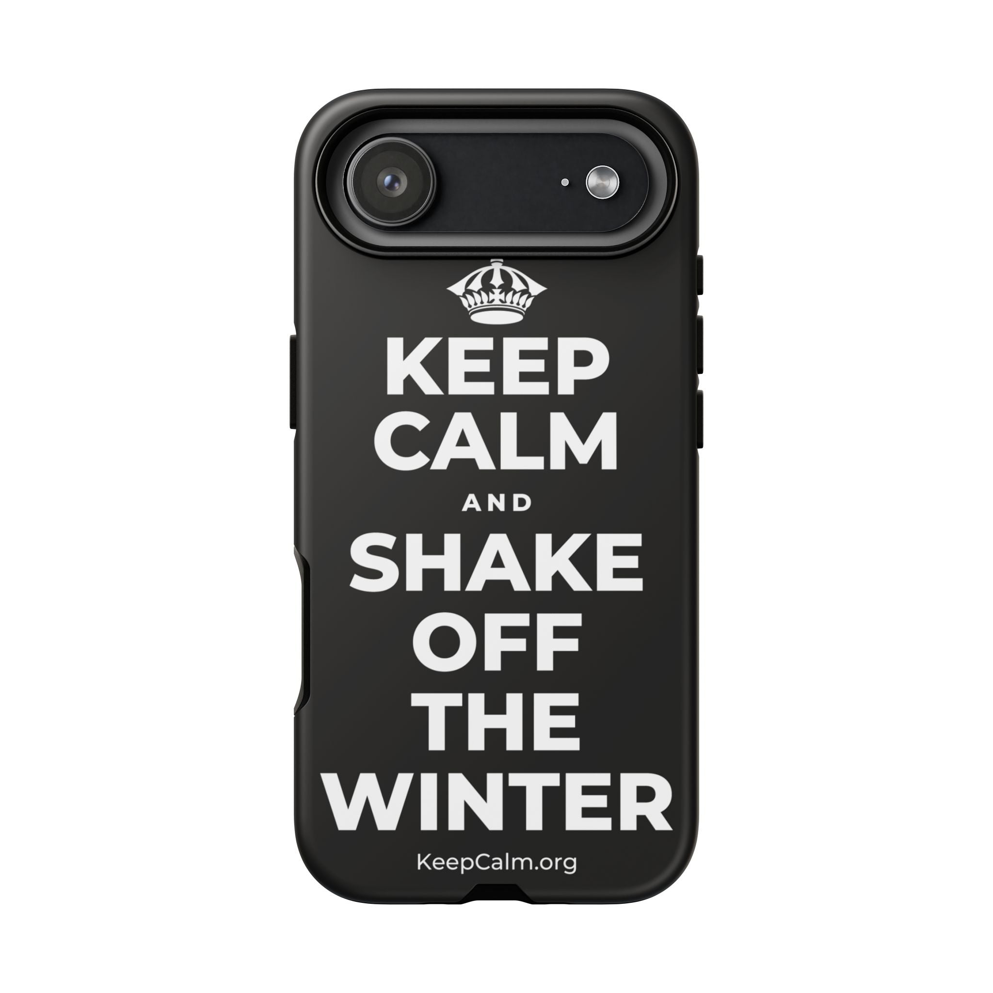 KEEP CALM AND SHAKE OFF THE WINTER Phone Case