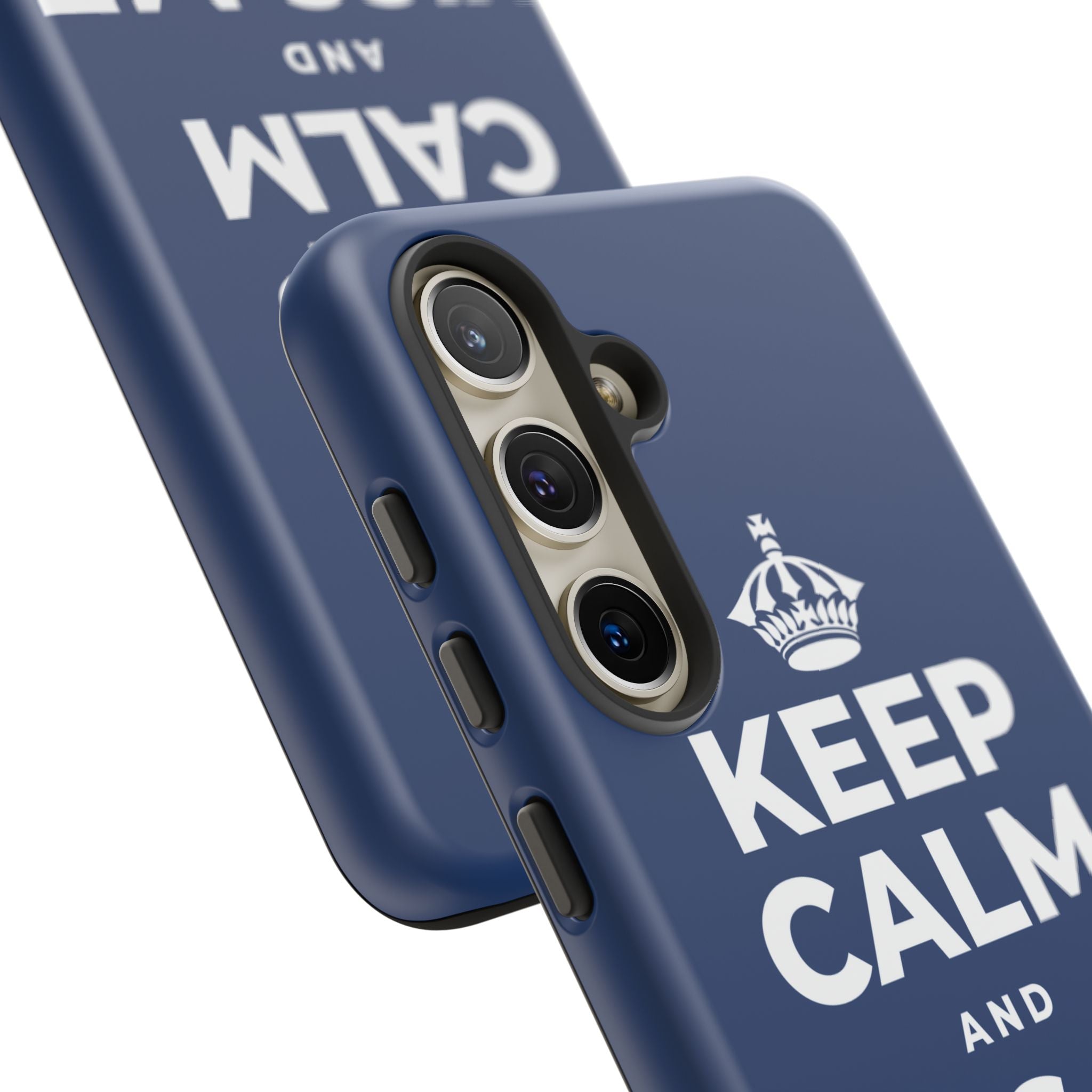 KEEP CALM AND KISS ME AGAIN Phone Case