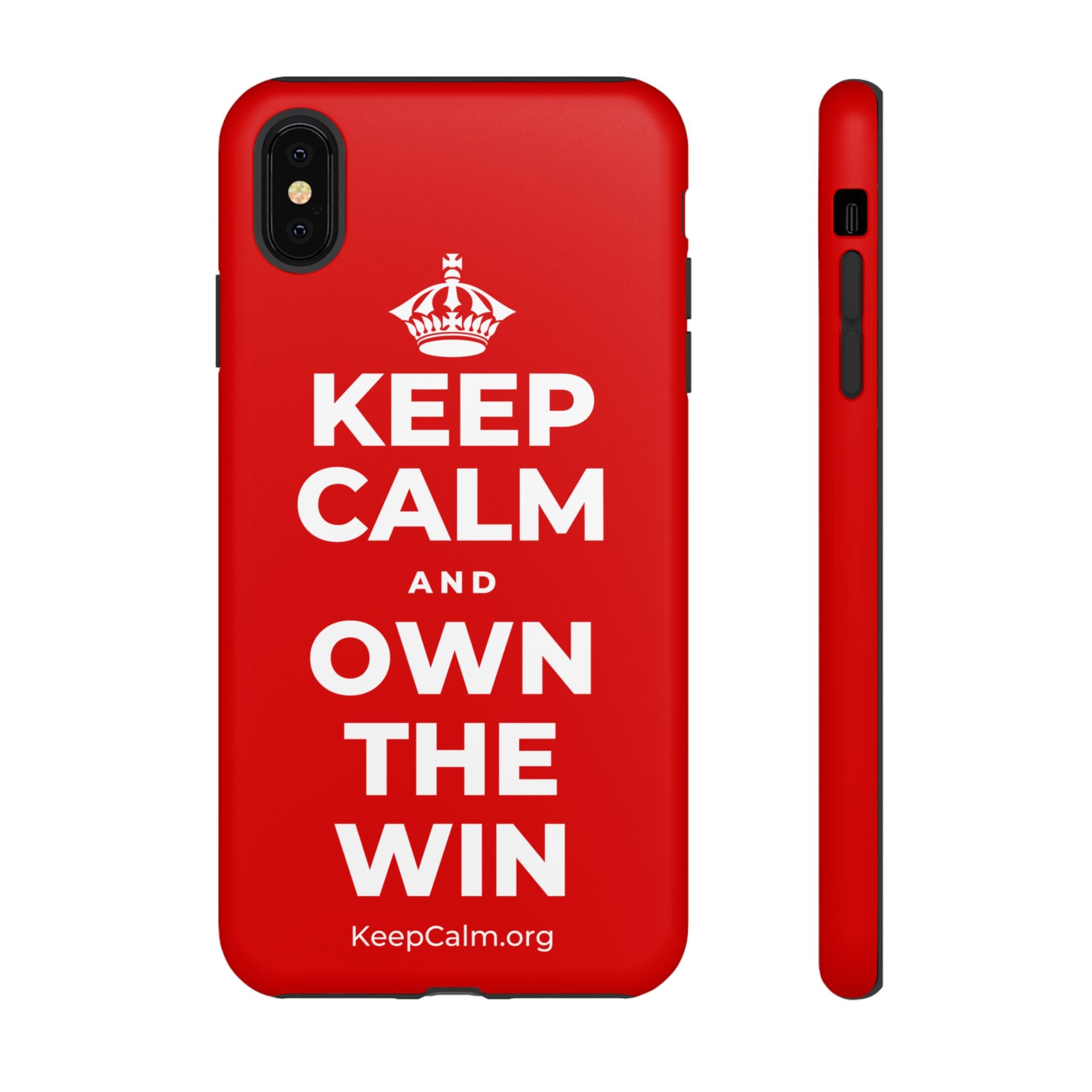 KEEP CALM AND OWN THE WIN Phone Case