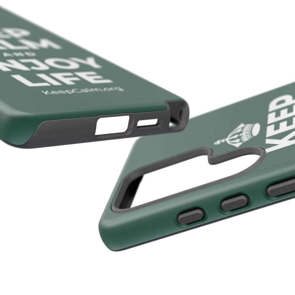 KEEP CALM AND ENJOY LIFE Phone Case