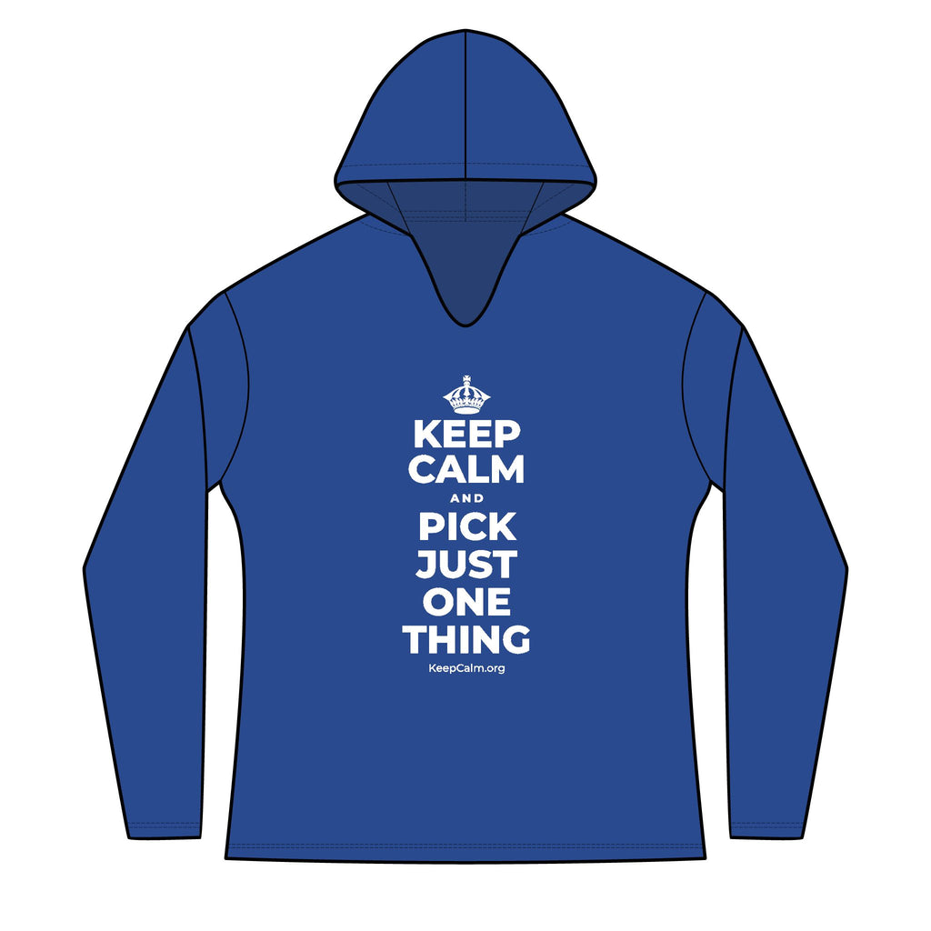 KEEP CALM AND PICK JUST ONE THING Women's Long Sleeve Hoodie