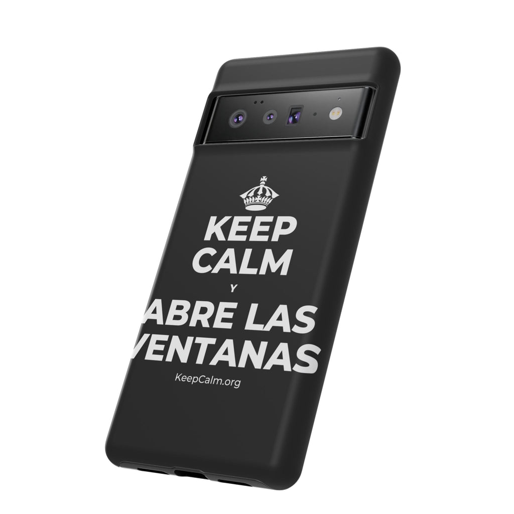 KEEP CALM Y ABRE LAS VENTANAS Phone Case