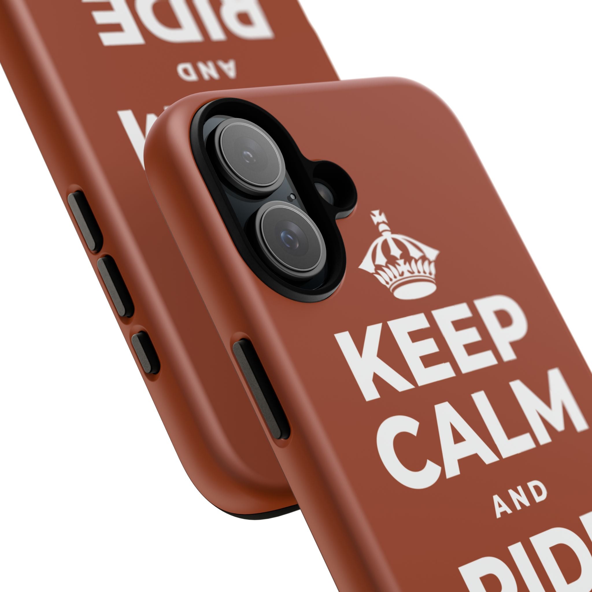 KEEP CALM AND RIDE THE WAVE Phone Case