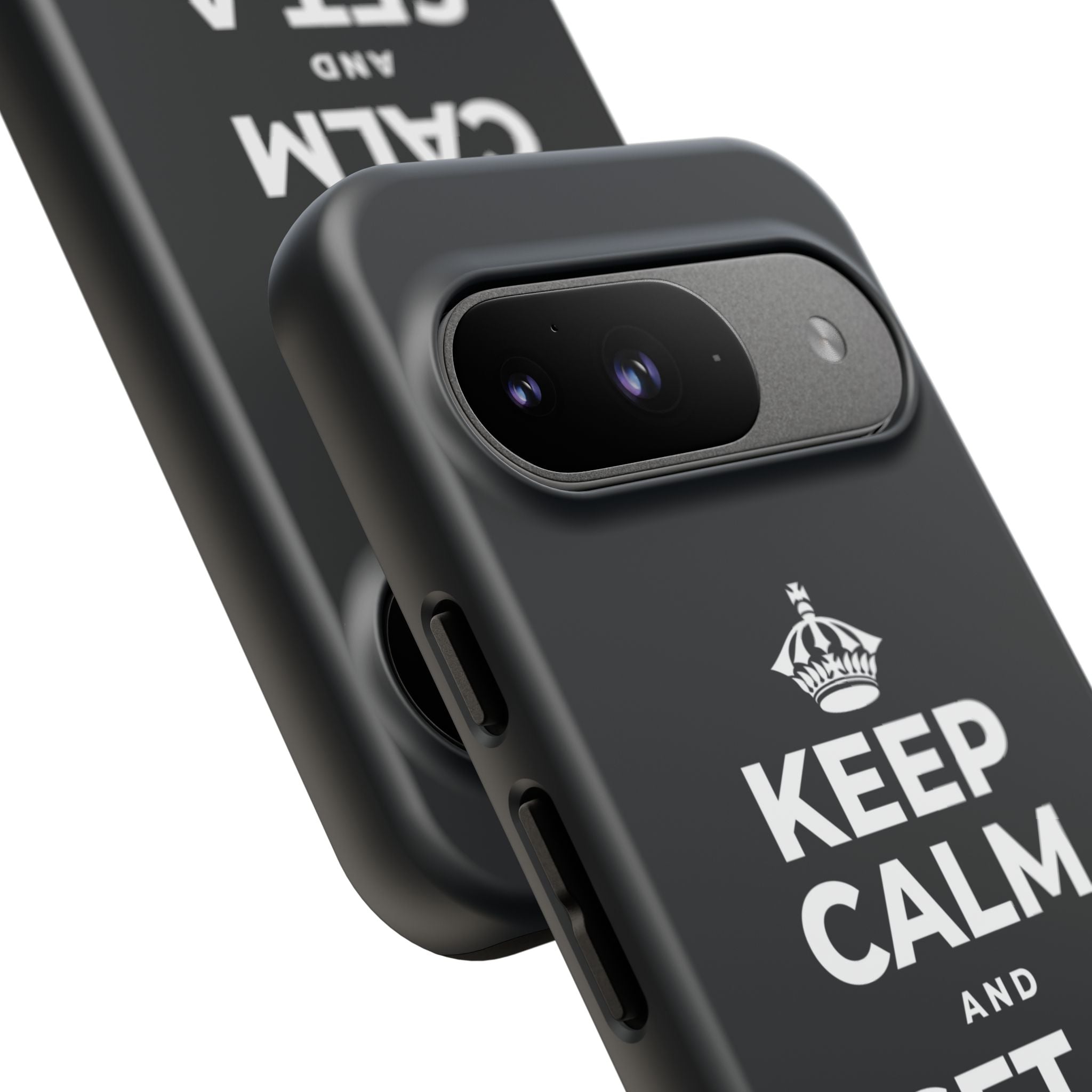 KEEP CALM AND SET A BOUNDARY Phone Case (Dark)