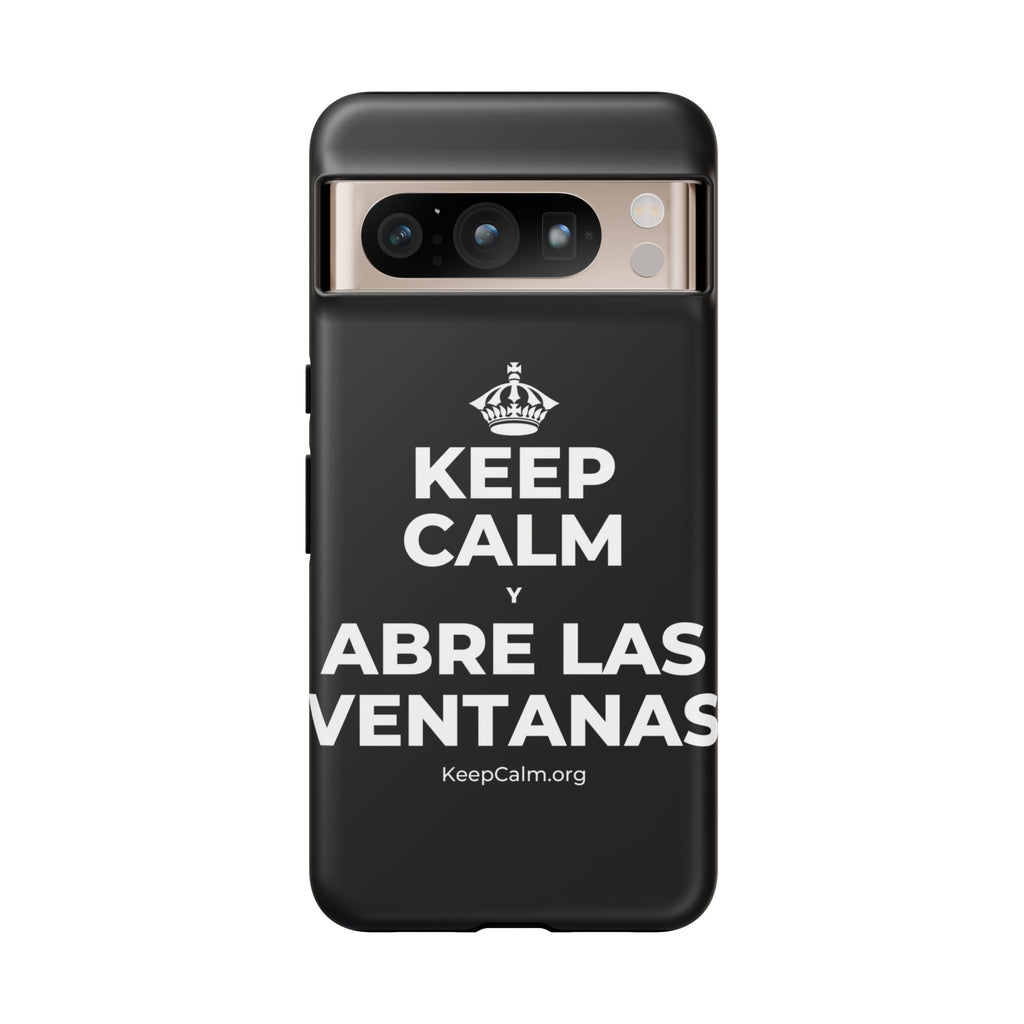 KEEP CALM Y ABRE LAS VENTANAS Phone Case