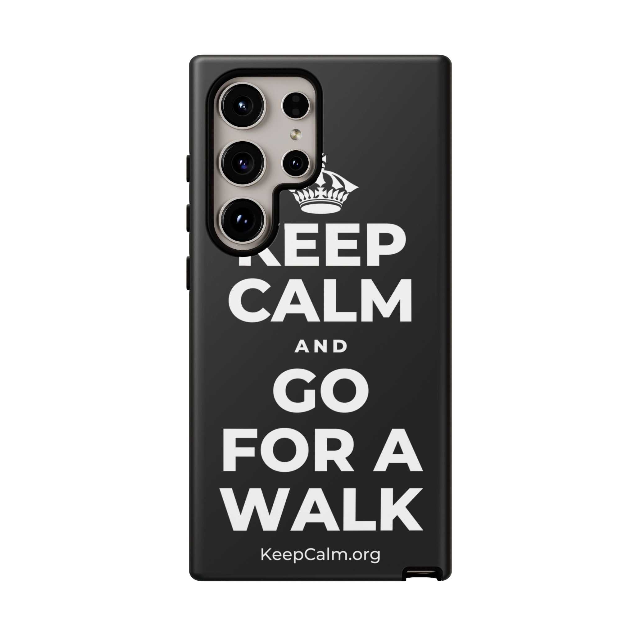 KEEP CALM AND GO FOR A WALK Phone Case