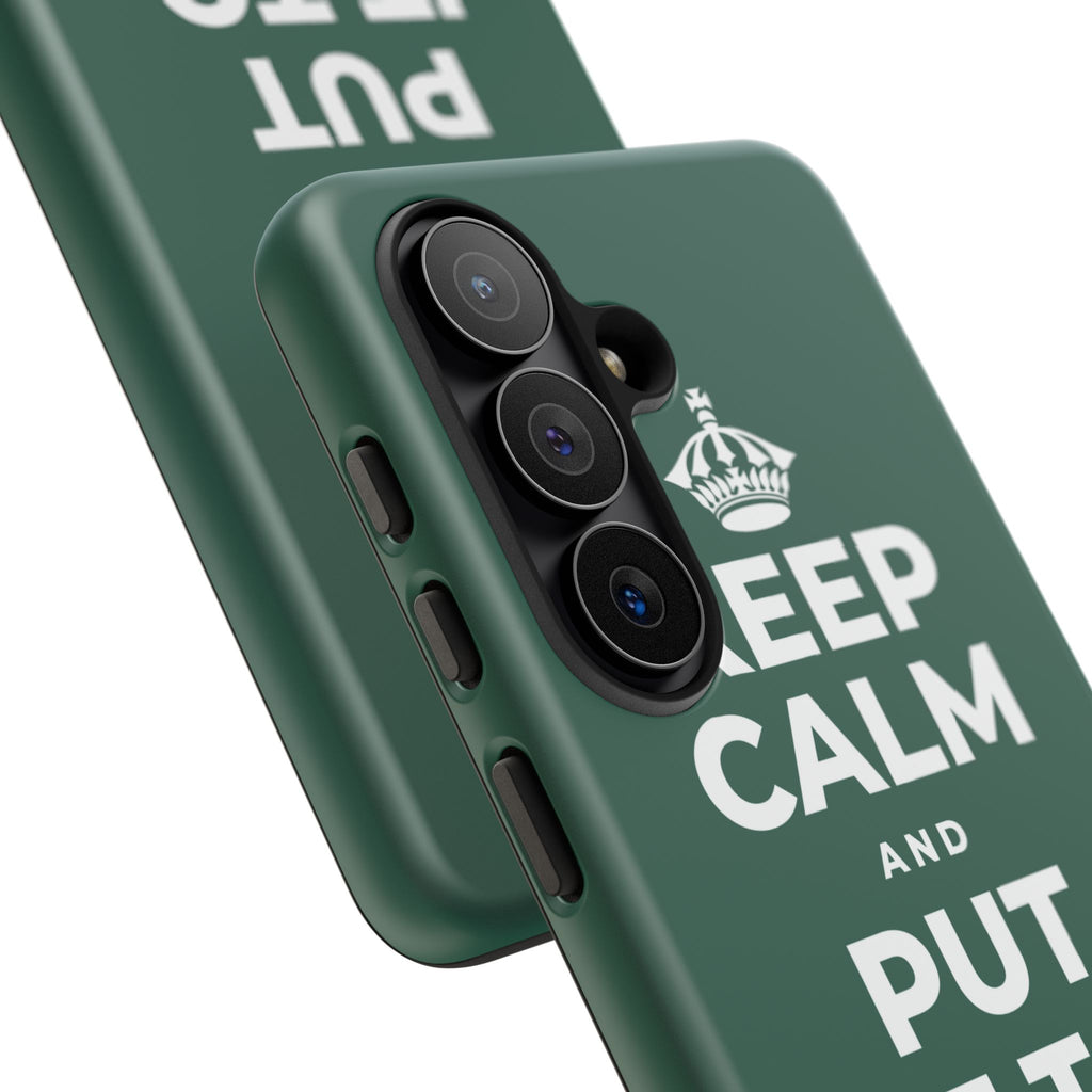 KEEP CALM AND PUT IT TO GOOD USE Phone Case