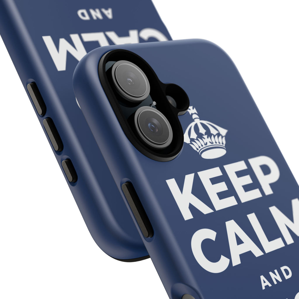 KEEP CALM AND REST EASY Phone Case