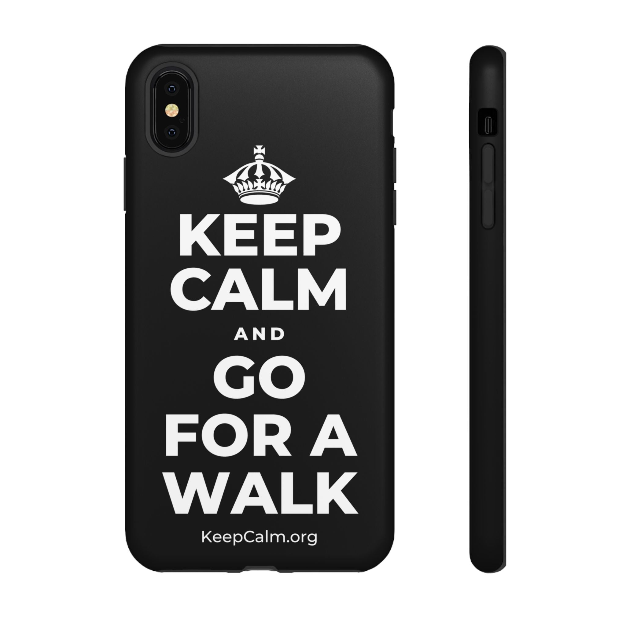 KEEP CALM AND GO FOR A WALK Phone Case