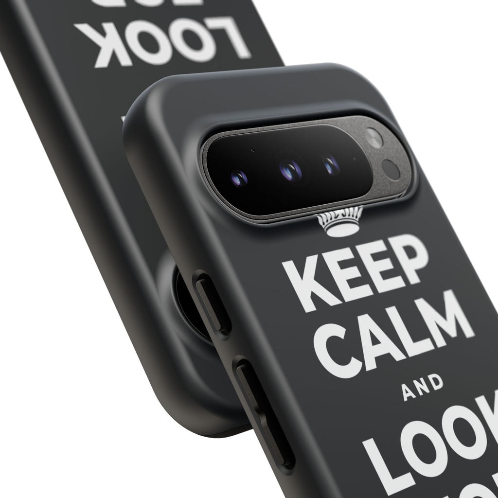 KEEP CALM AND LOOK FOR THE LIGHT Phone Case (Dark)