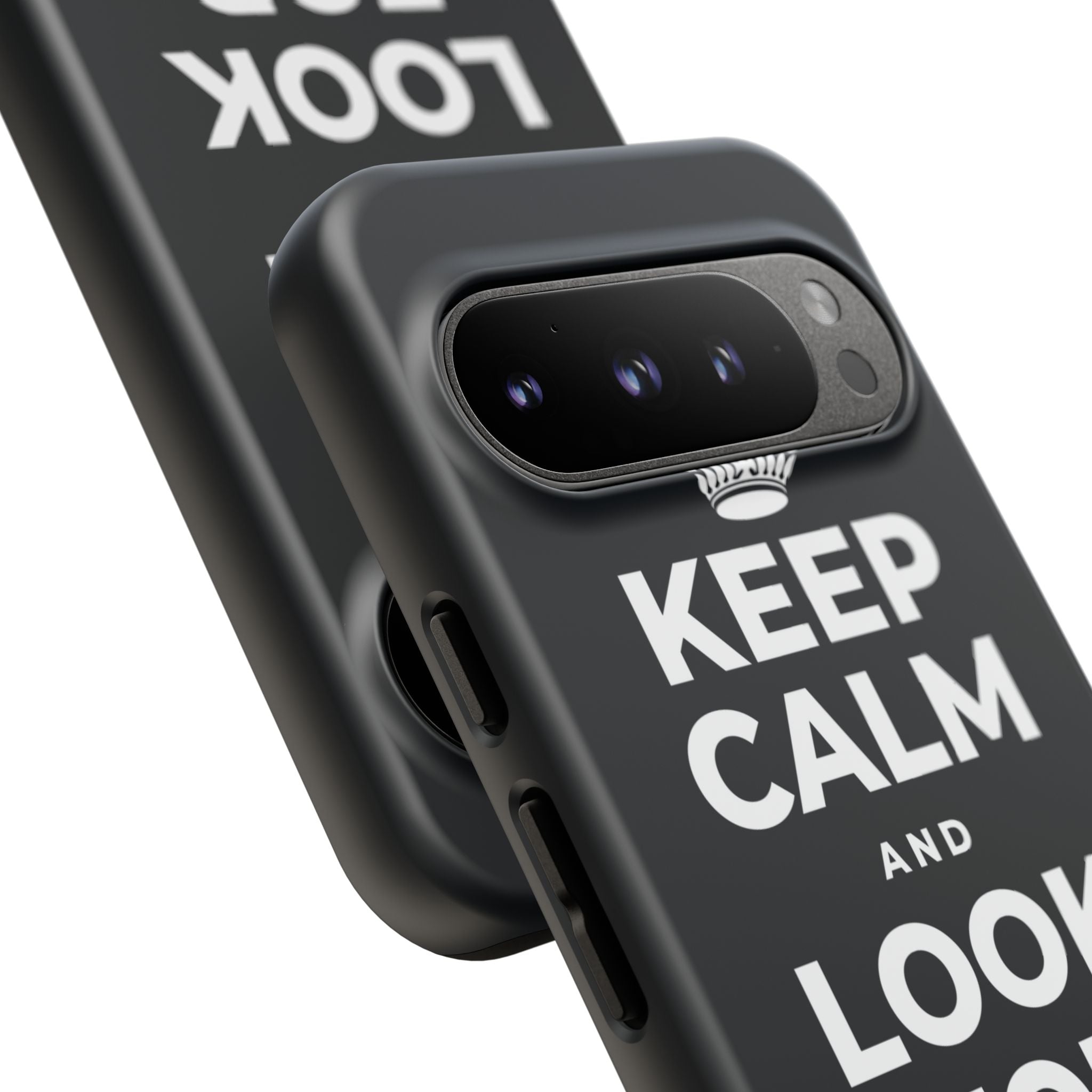 KEEP CALM AND LOOK FOR THE LIGHT Phone Case (Dark)