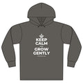KEEP CALM AND GROW GENTLY Organic Hoodie Tee