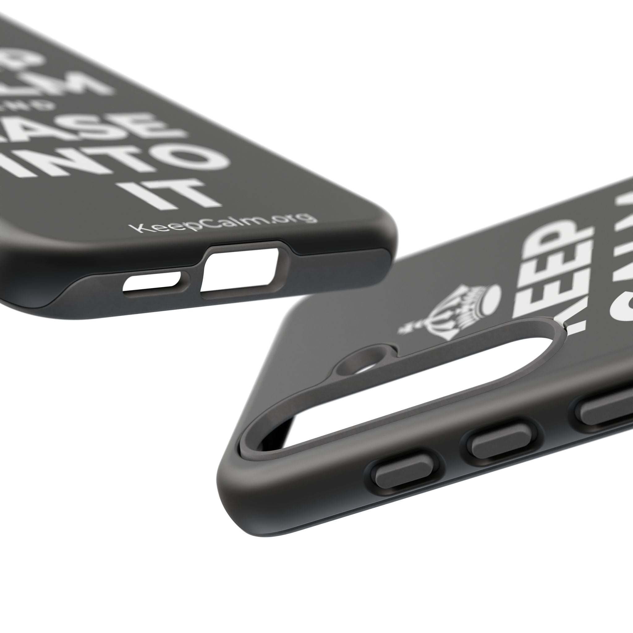 KEEP CALM AND EASE INTO IT Phone Case