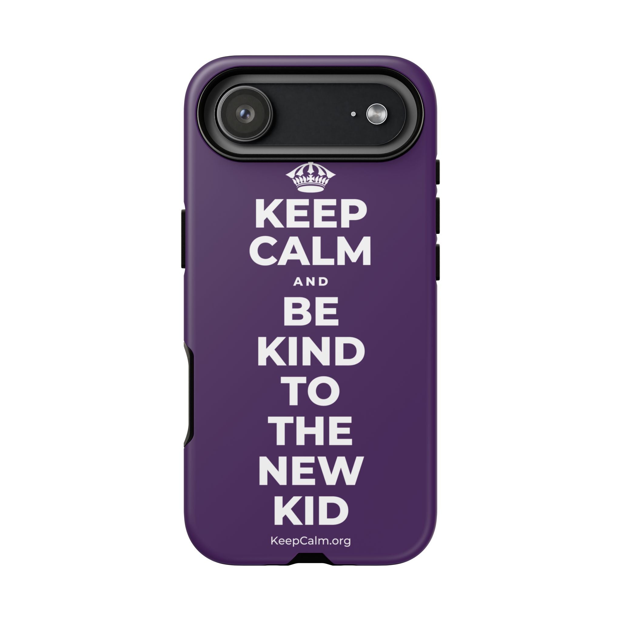 KEEP CALM AND BE KIND TO THE NEW KID Phone Case
