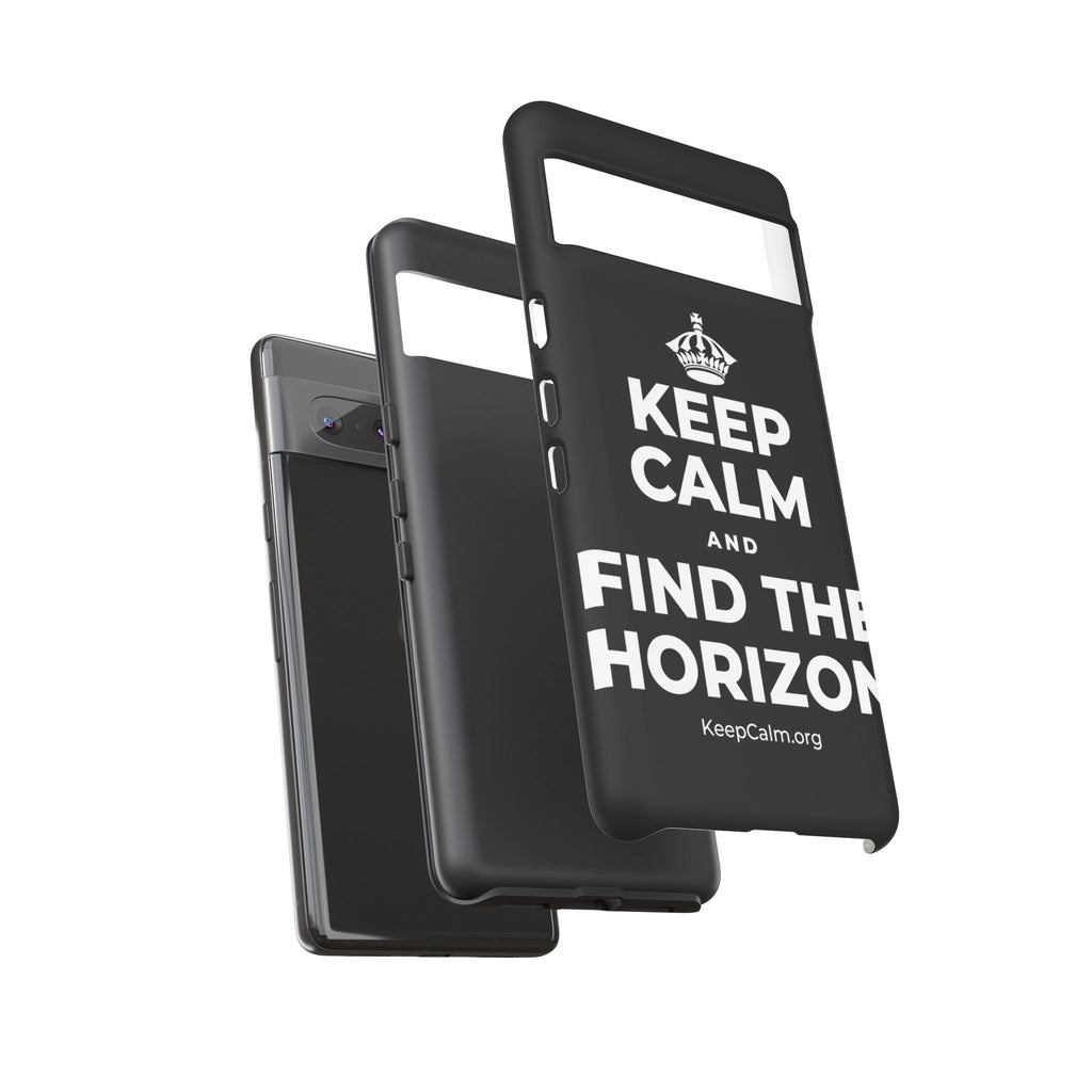 KEEP CALM AND FIND THE HORIZON Phone Case