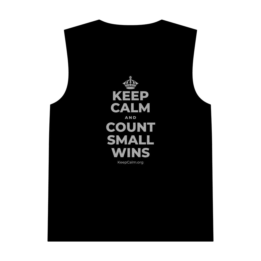 KEEP CALM AND COUNT SMALL WINS Tank Top