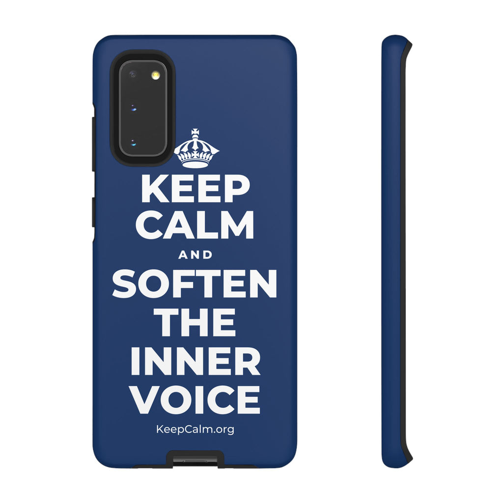 KEEP CALM AND SOFTEN THE INNER VOICE Phone Case