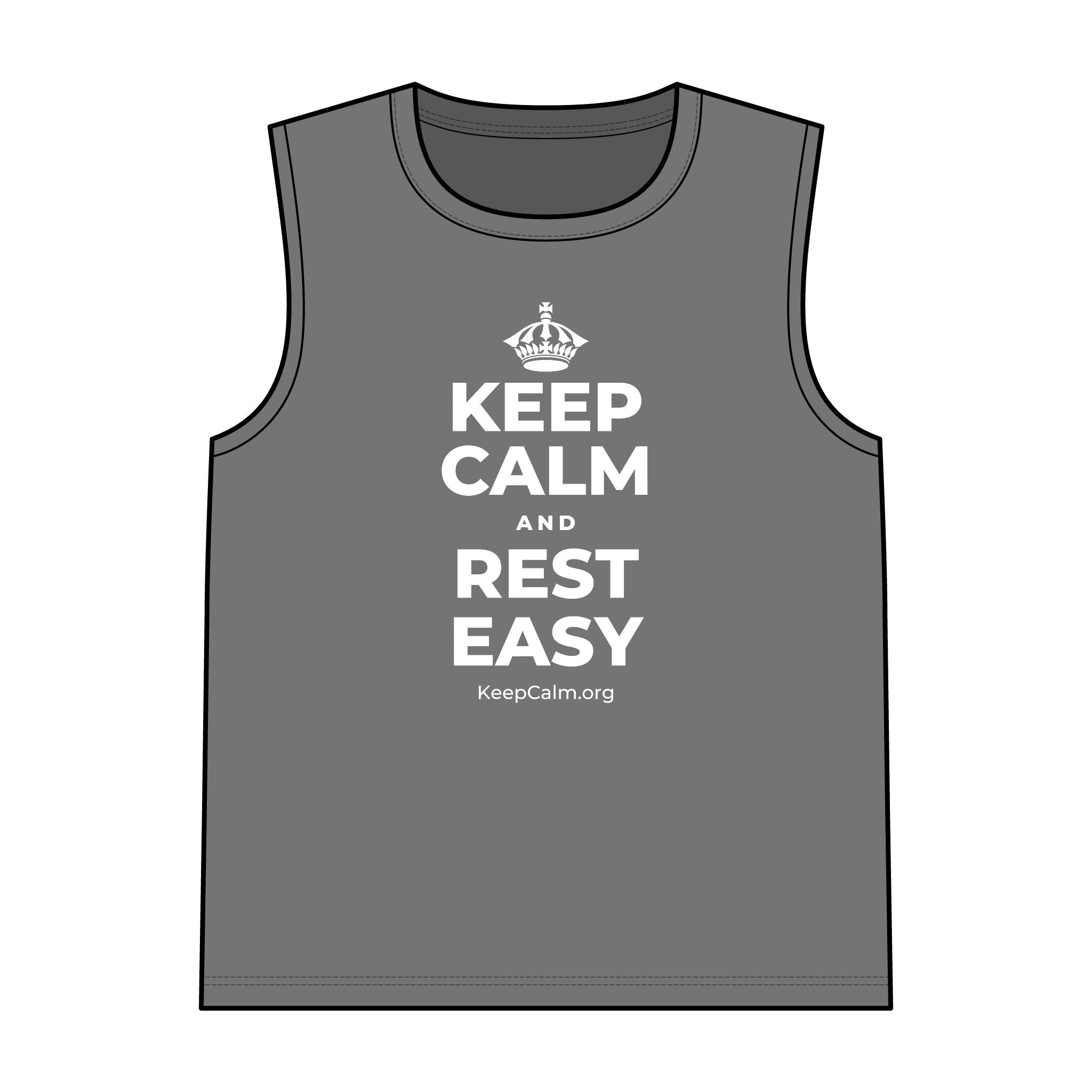 KEEP CALM AND REST EASY Tank Top