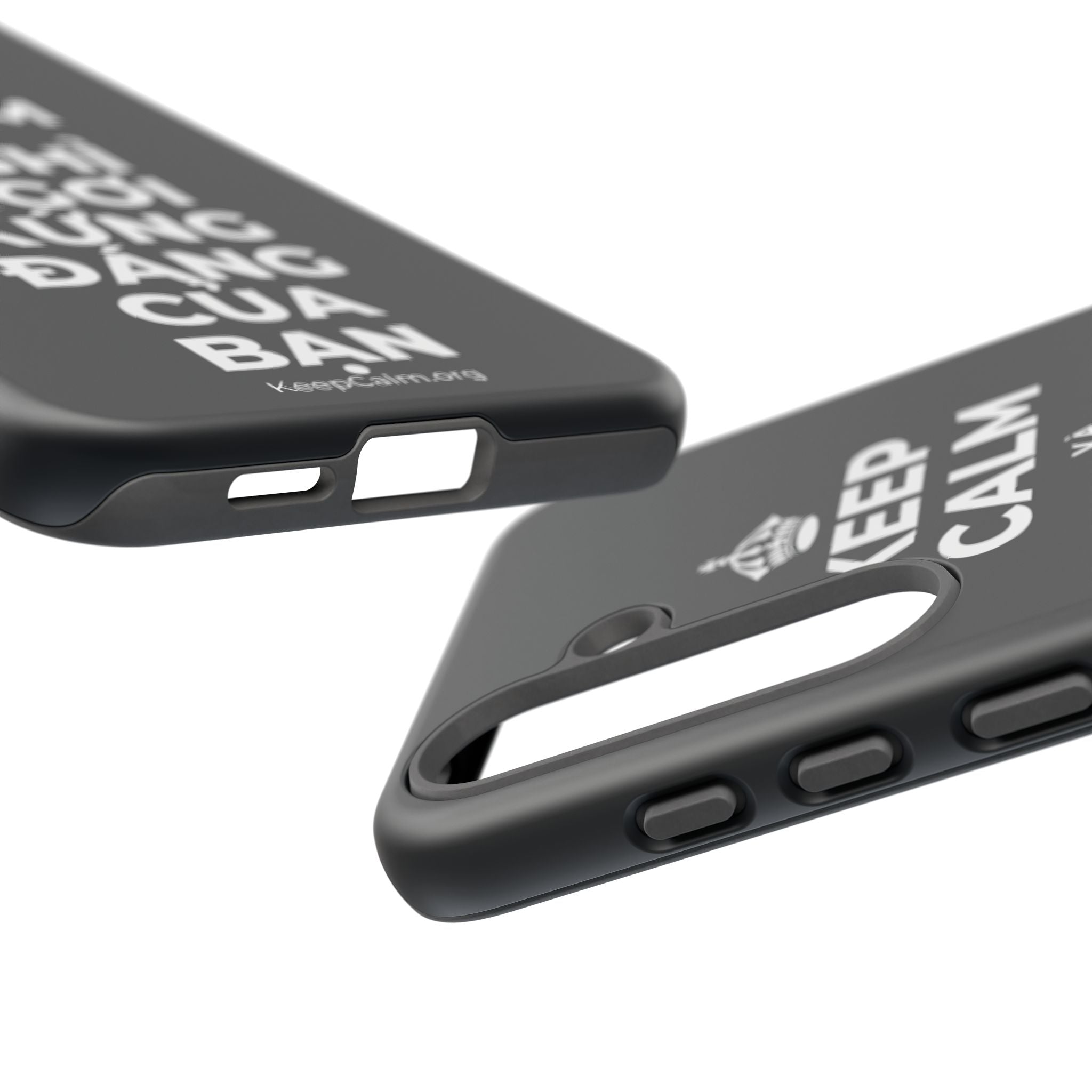KEEP CALM VÀ NGHỈ NGƠI XỨNG ĐÁNG CỦA BẠN Phone Case (Dark)