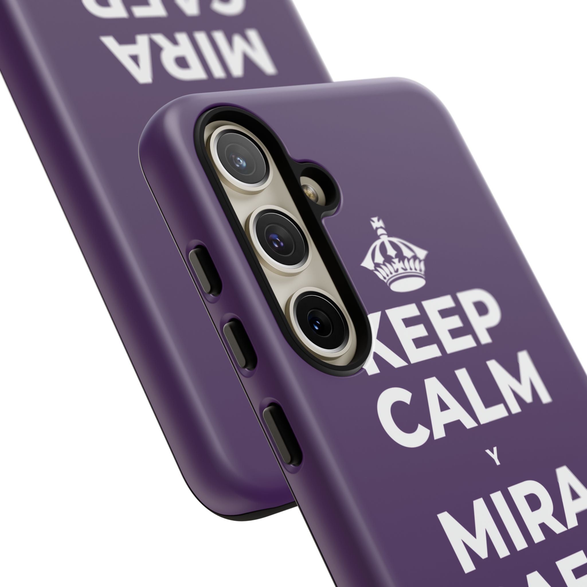 KEEP CALM Y MIRA CAER LA NIEVE Phone Case