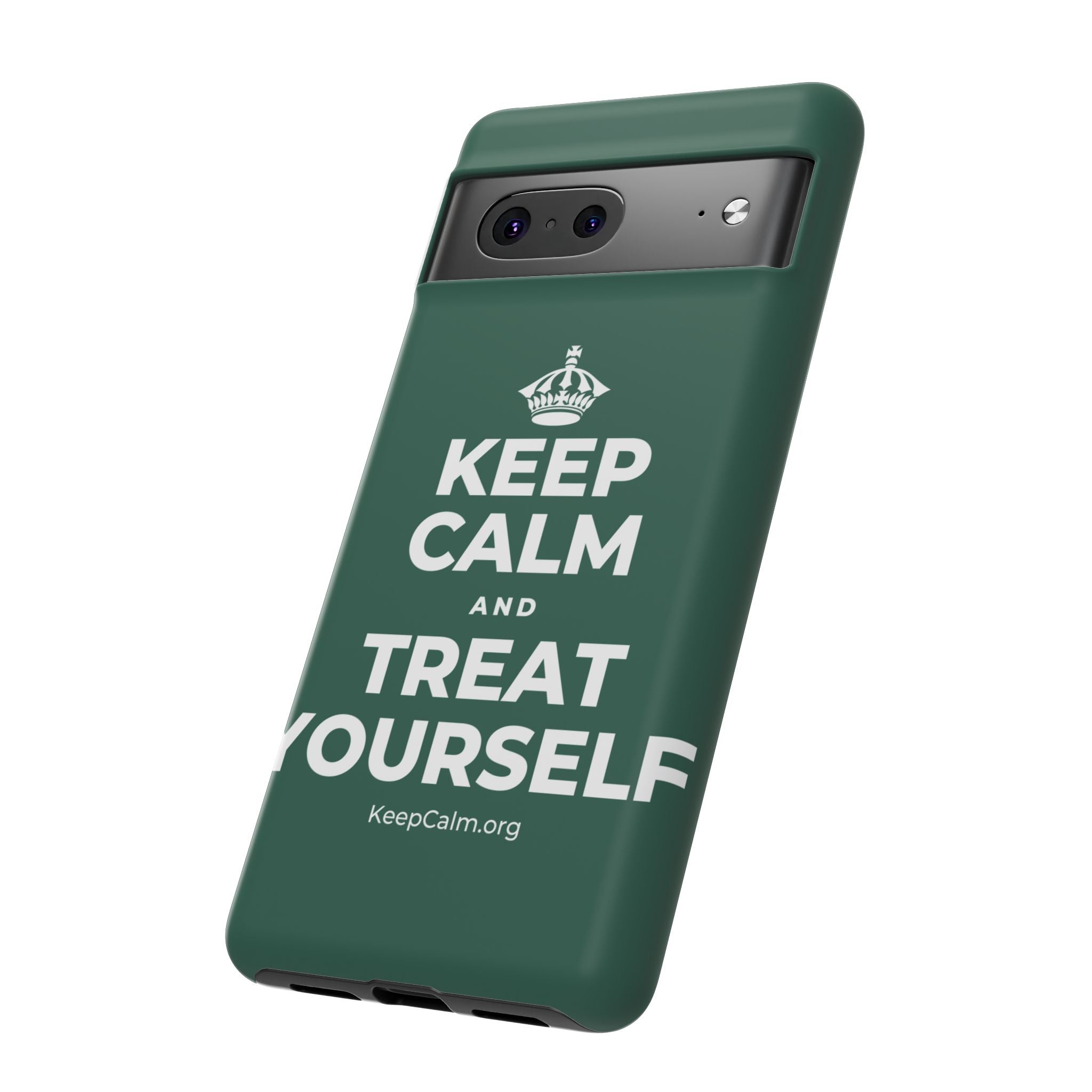 KEEP CALM AND TREAT YOURSELF Phone Case