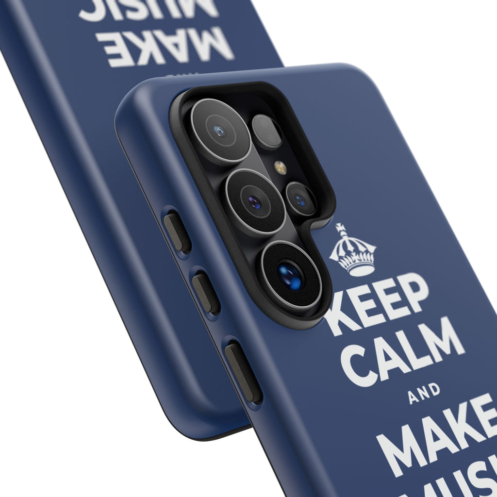 KEEP CALM AND MAKE MUSIC THAT HEALS Phone Case