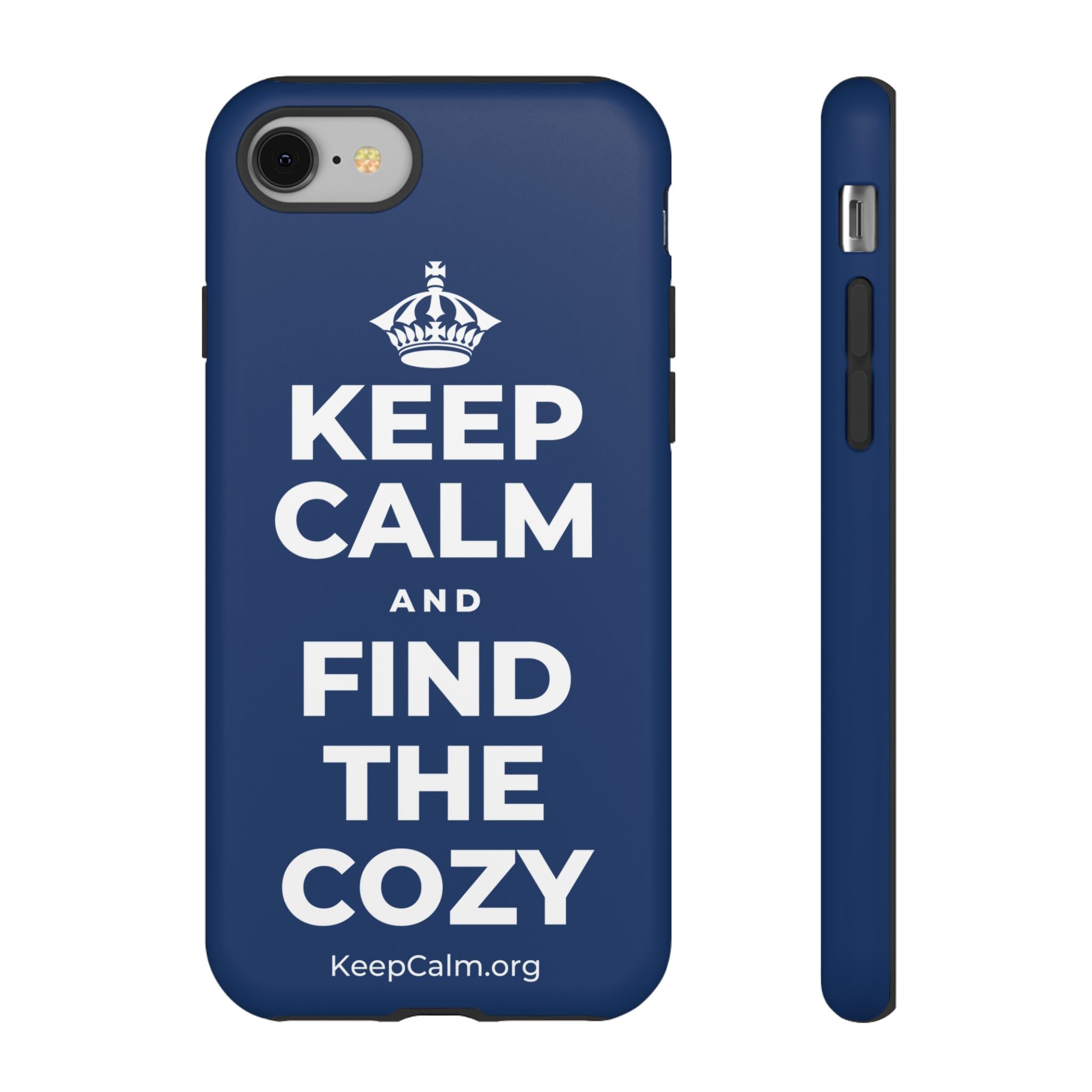 KEEP CALM AND FIND THE COZY Phone Case