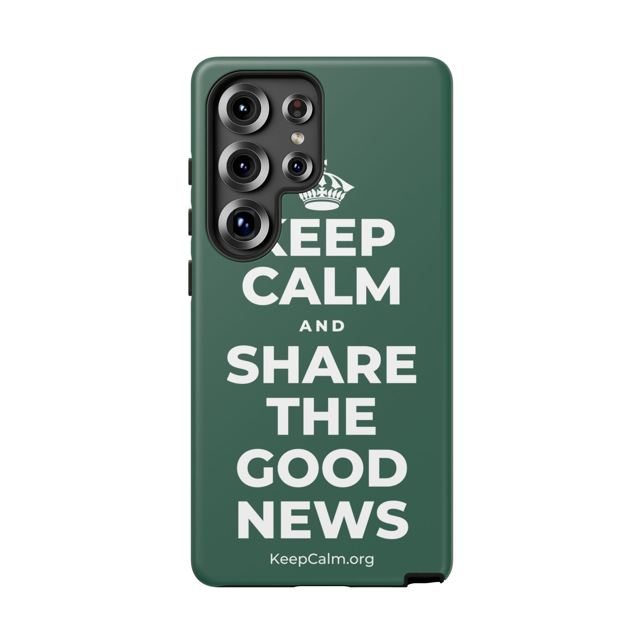 KEEP CALM AND SHARE THE GOOD NEWS Phone Case
