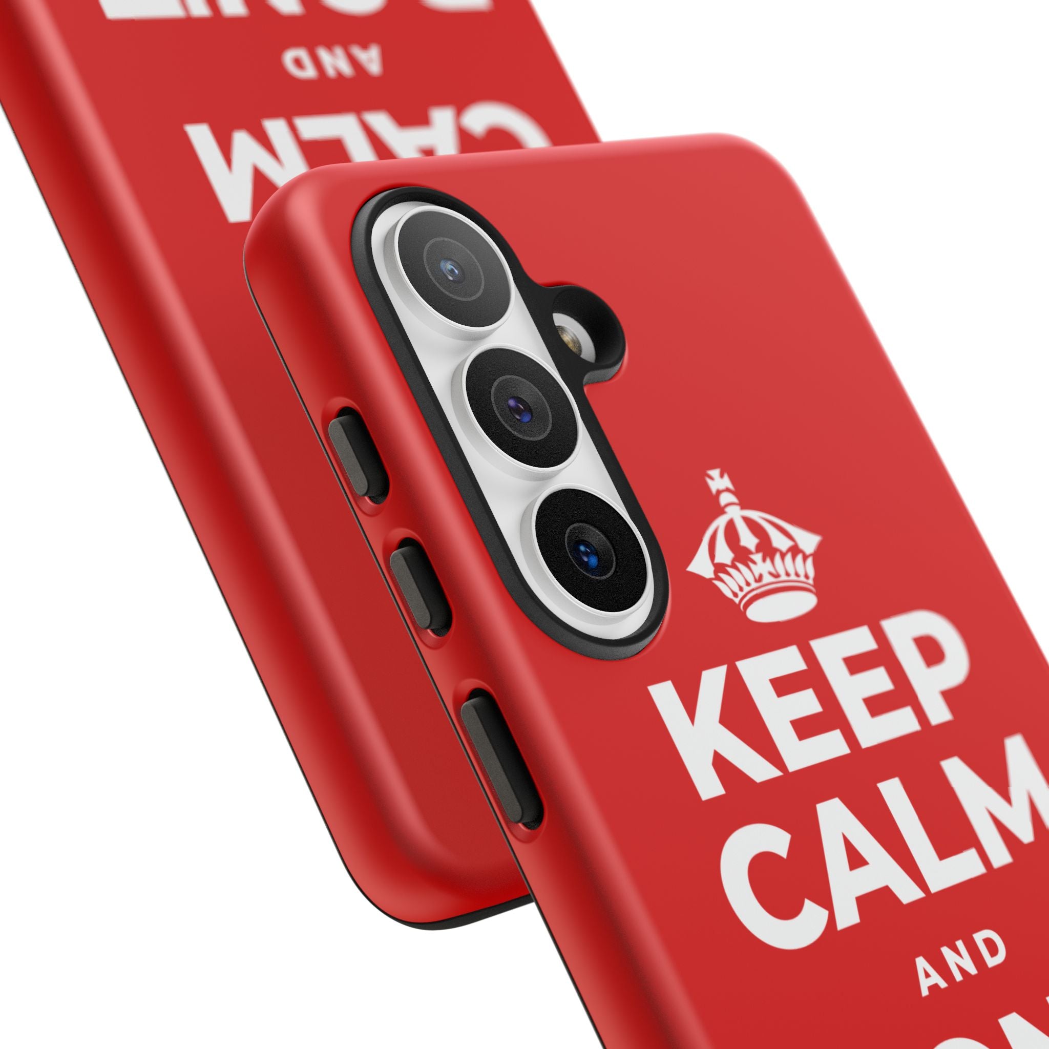 KEEP CALM AND DON'T LET GO Phone Case