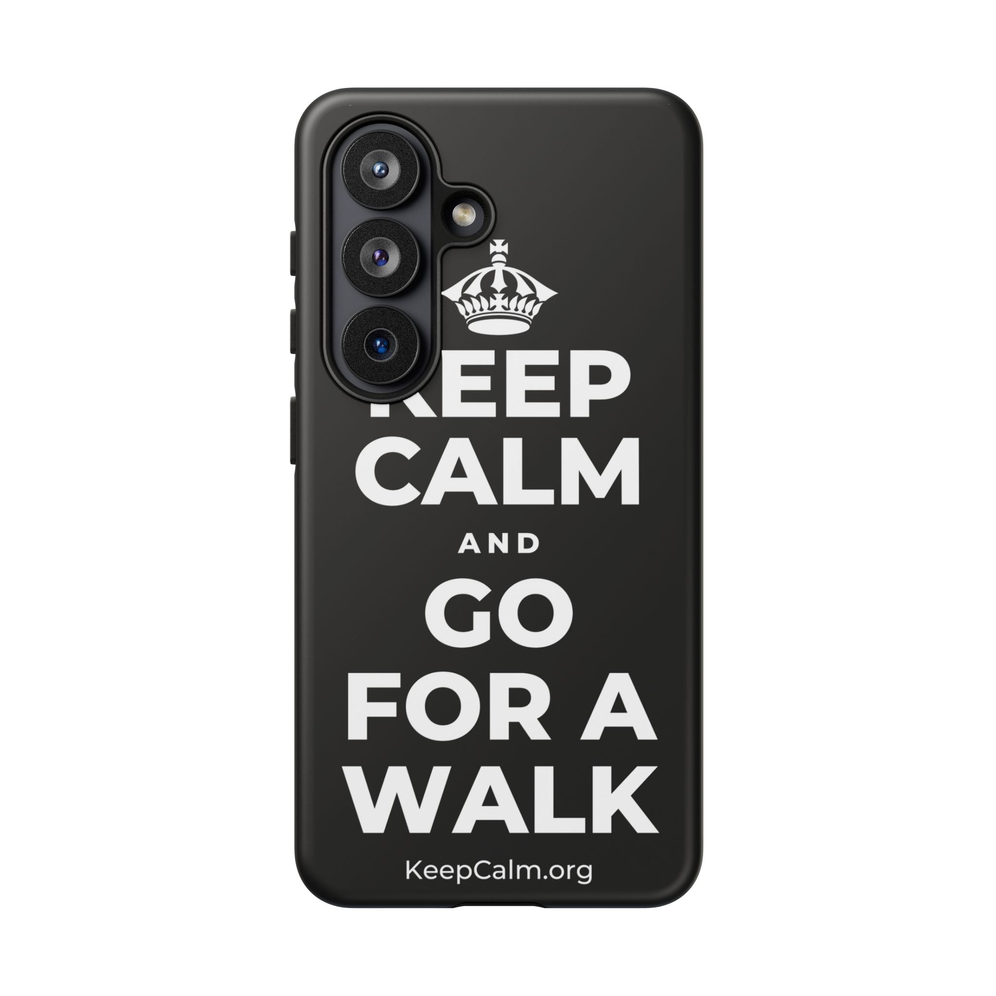 KEEP CALM AND GO FOR A WALK Phone Case