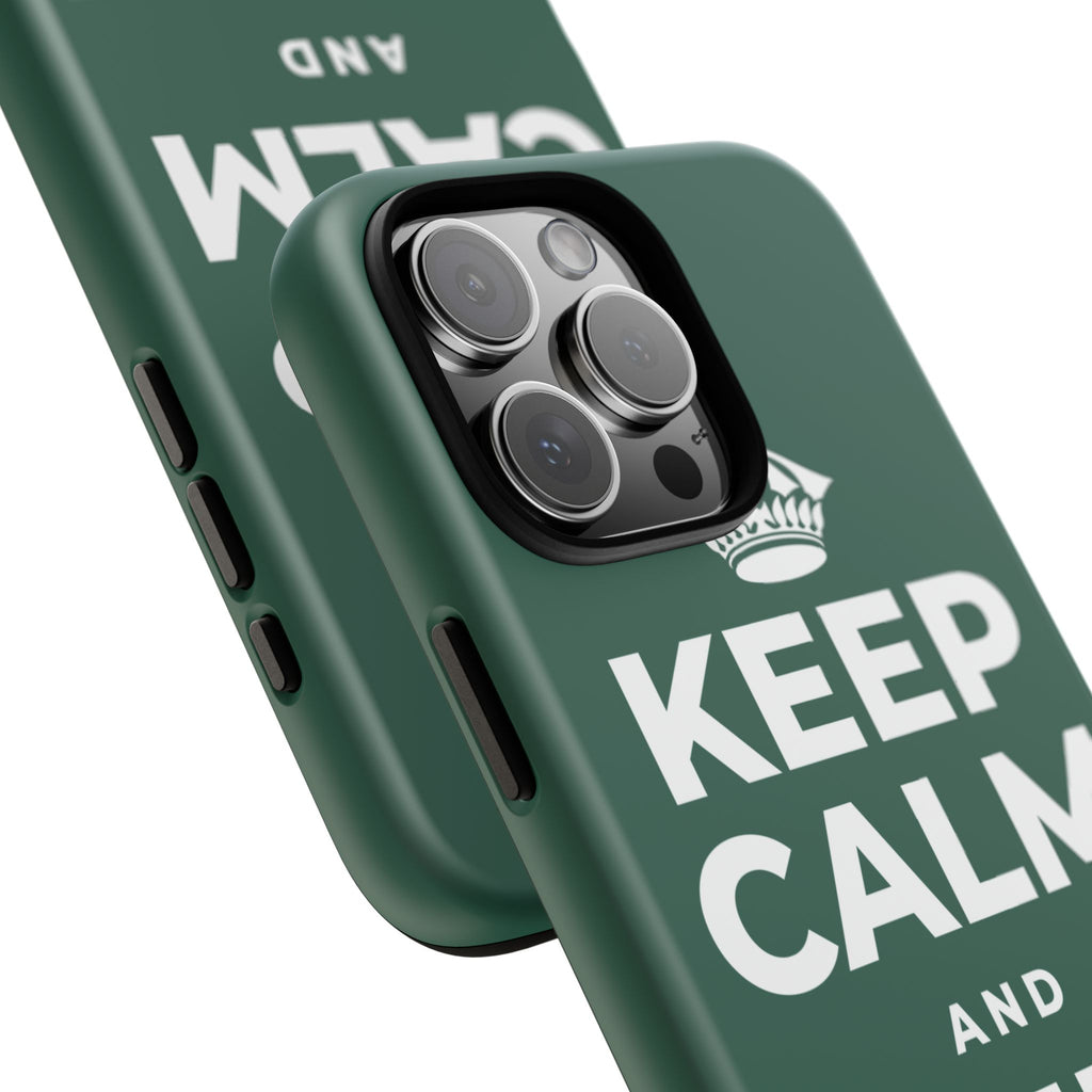 KEEP CALM AND SHINE ON Phone Case