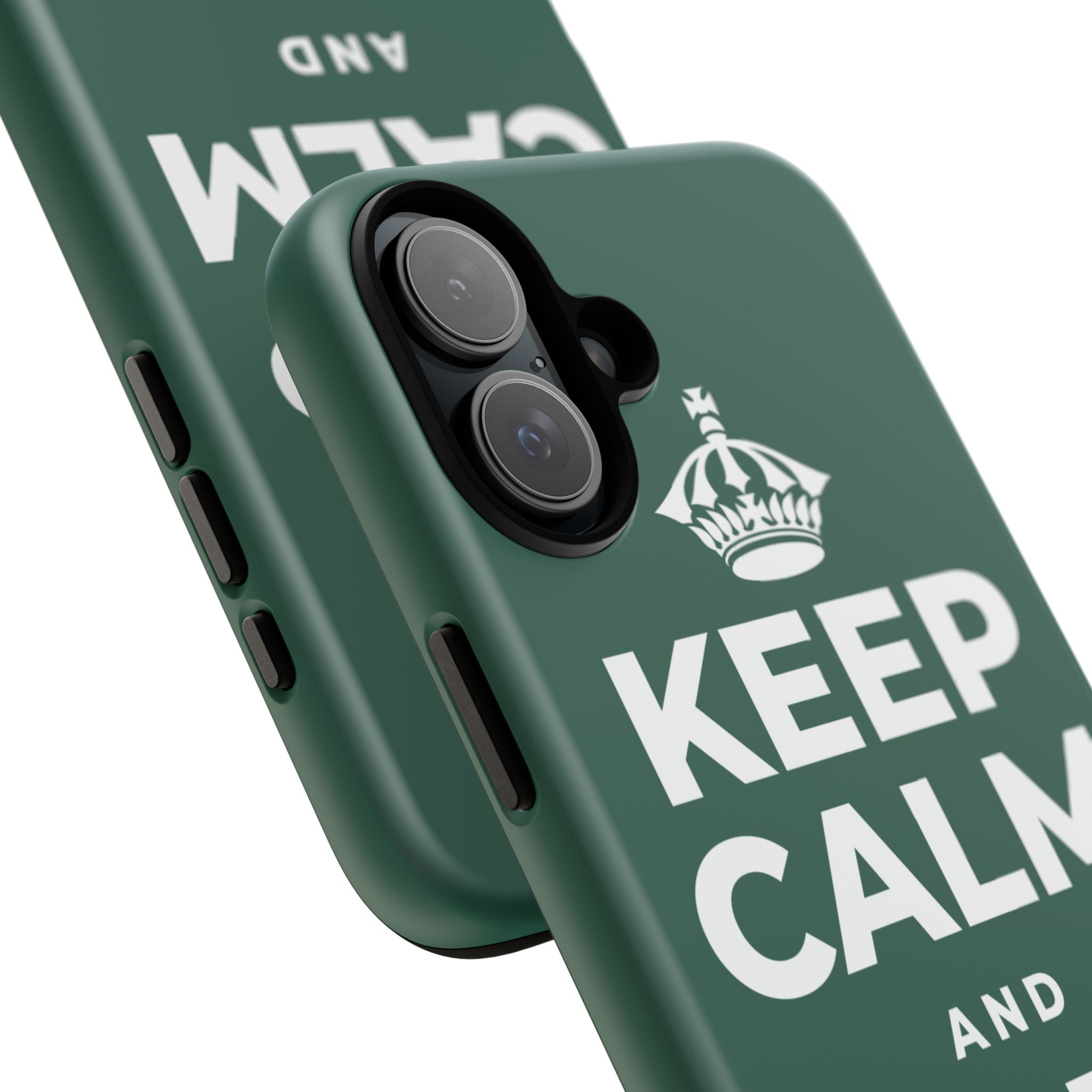 KEEP CALM AND COZY UP Phone Case