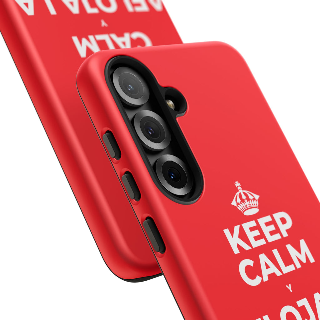 KEEP CALM Y AFLOJA LA MANDÍBULA Phone Case