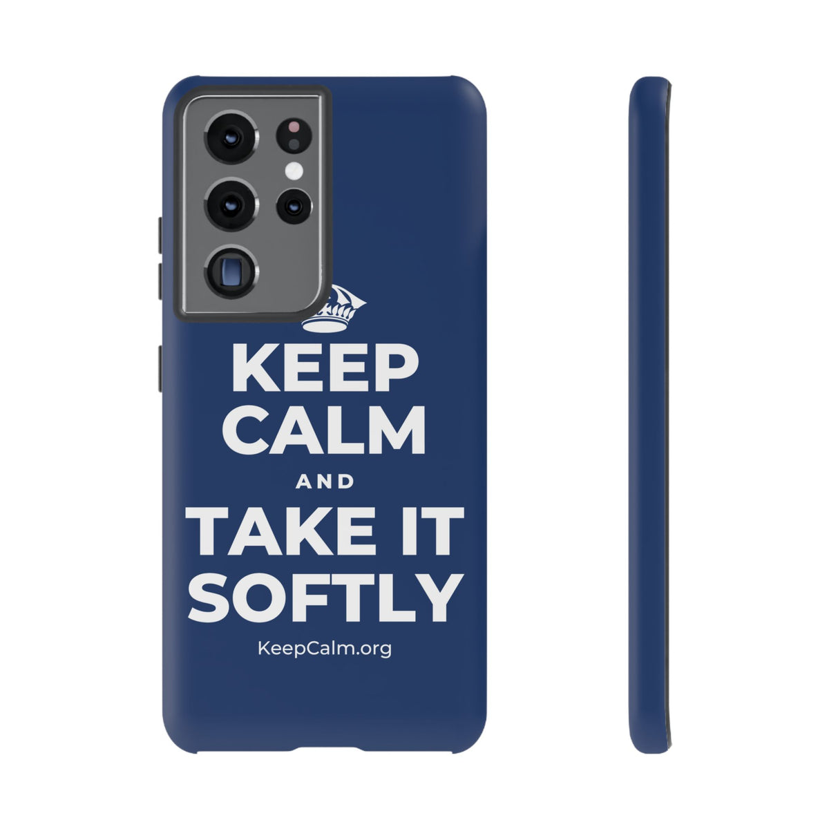 KEEP CALM AND TAKE IT SOFTLY Phone Case