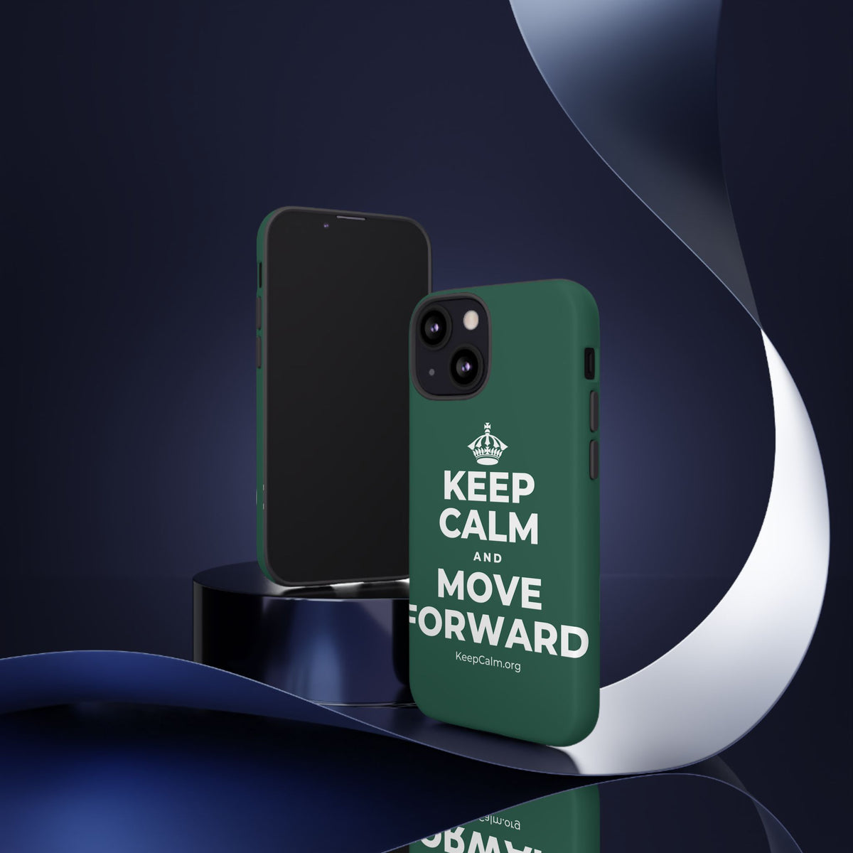 KEEP CALM AND MOVE FORWARD Phone Case