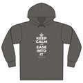 KEEP CALM AND EASE INTO IT Organic Hoodie Tee