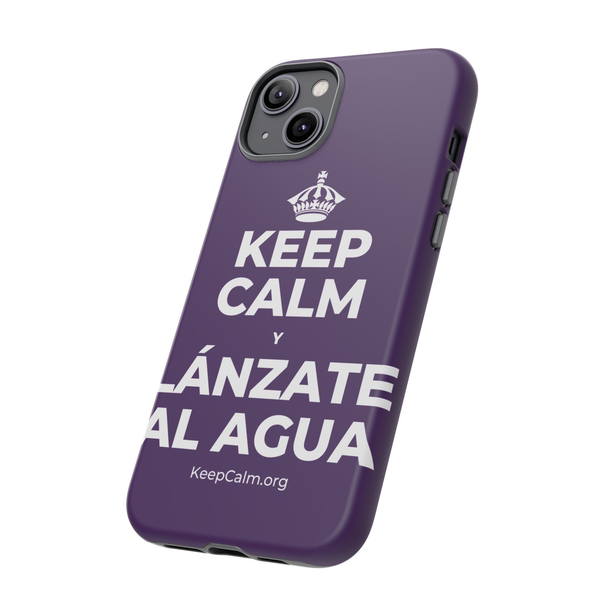KEEP CALM Y LÁNZATE AL AGUA Phone Case