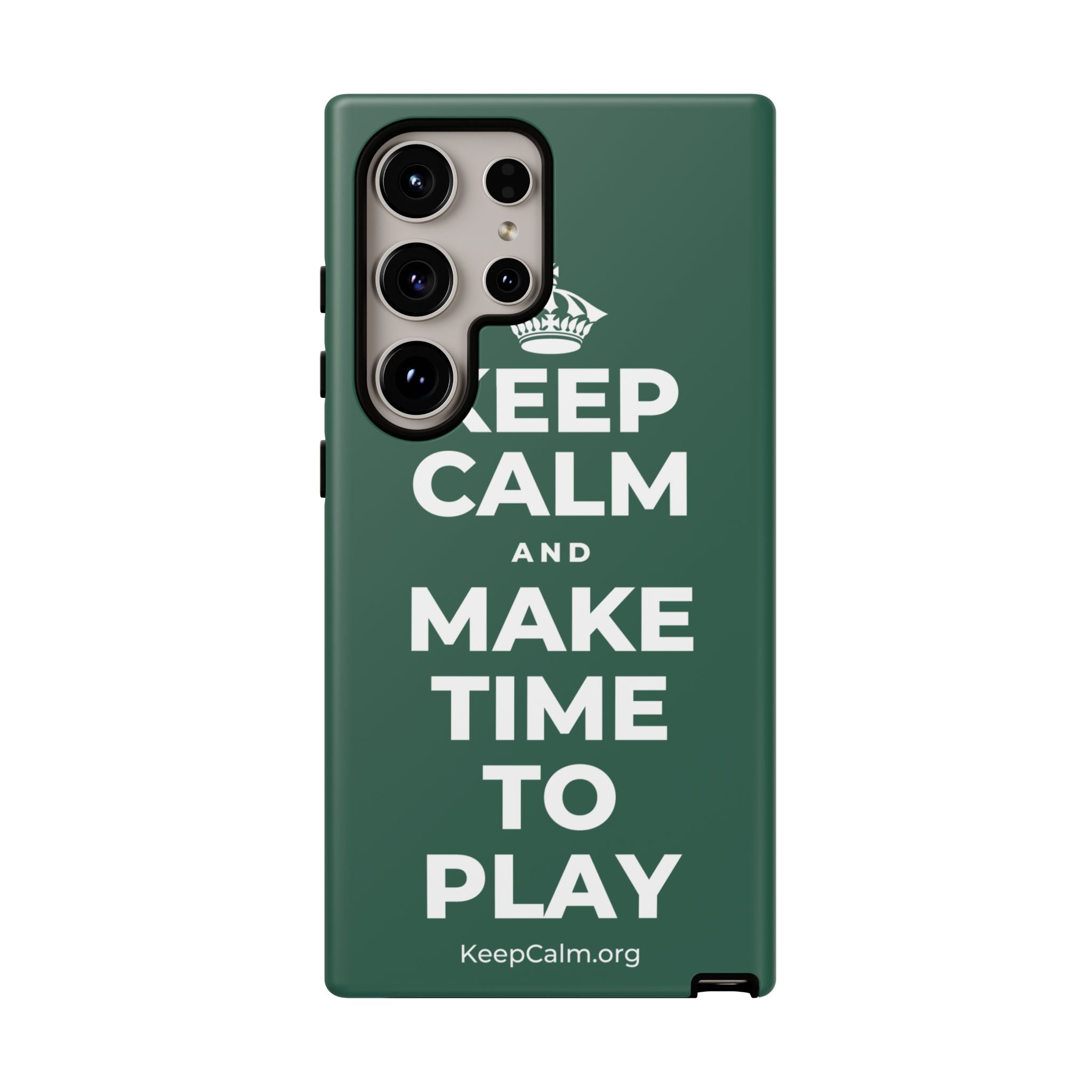 KEEP CALM AND MAKE TIME TO PLAY Phone Case